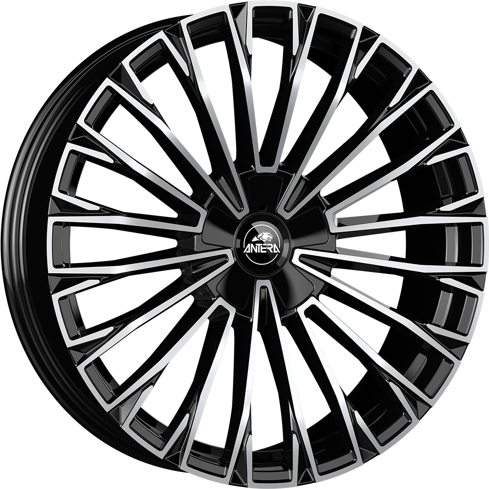 DIEWE A103 piano black diamond 10.0x23 ET35 5x120 72.6