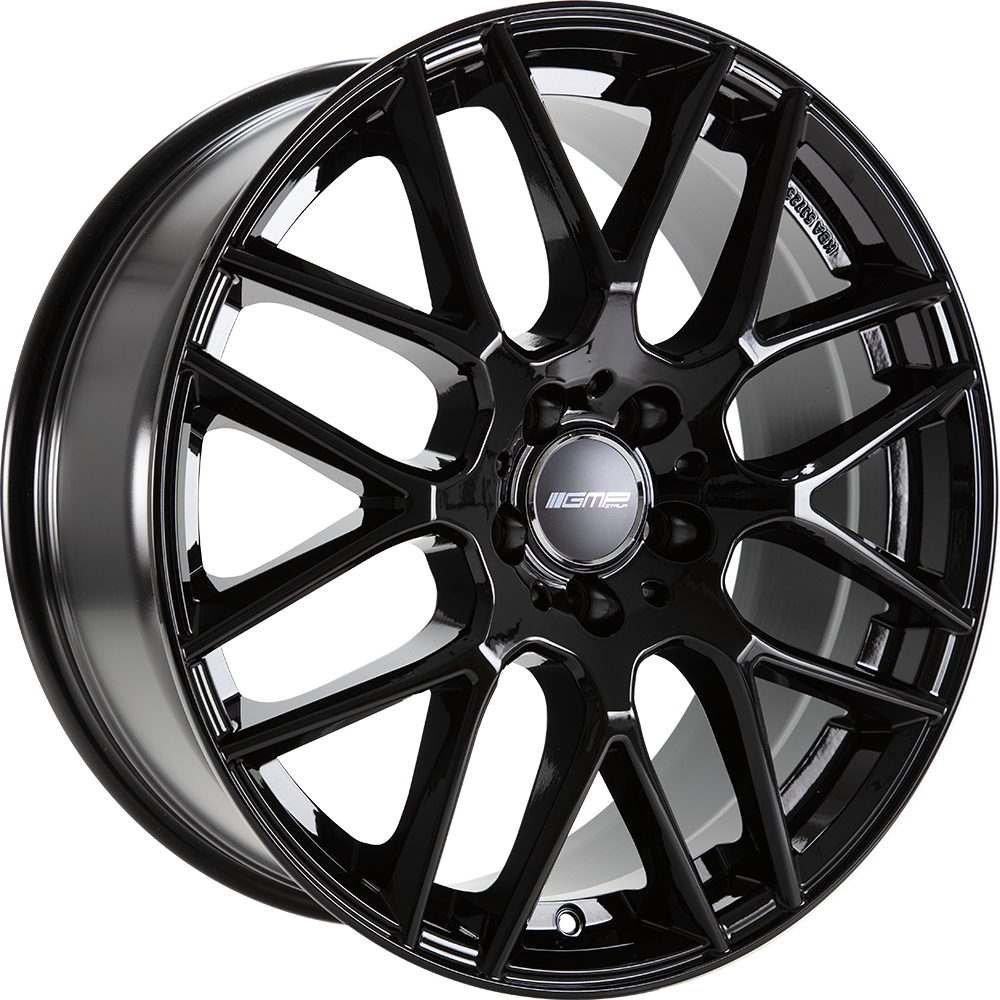 DIEWE Berghem black glossy 9.5x21 ET33 5x112 66.6
