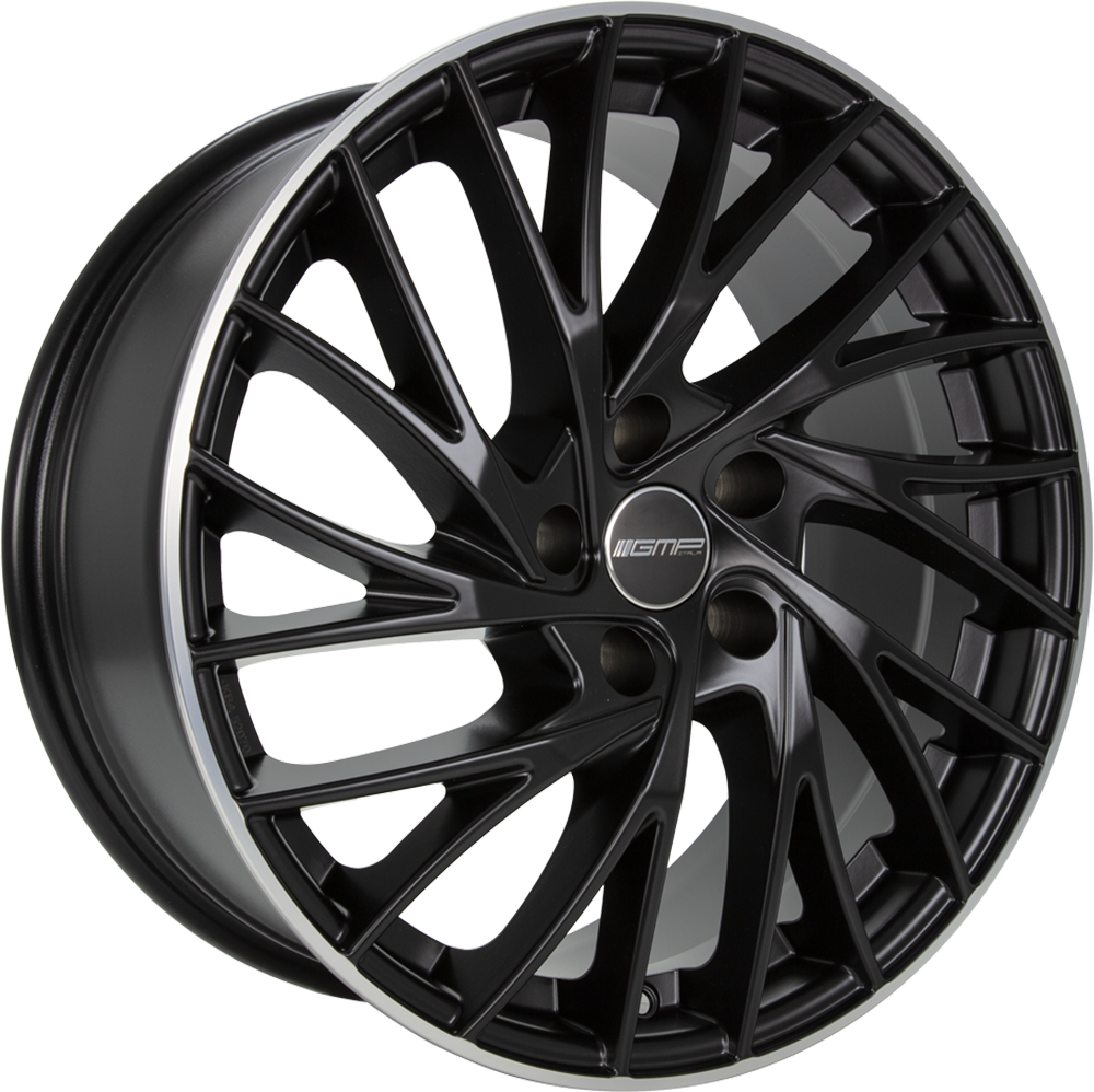 DIEWE Enigma black matt diamond lip 8.0x18 ET25 5x112 66.6
