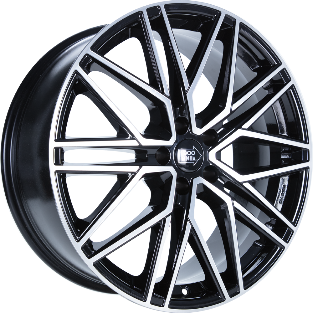DIEWE MM1023 black polished 8.0x19 ET33 5x110 65.1