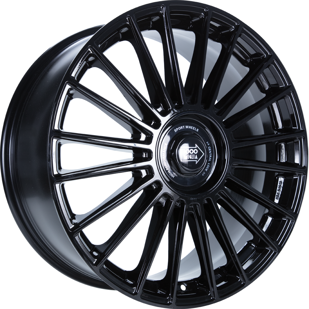 DIEWE MM1022 gloss black 8.0x19 ET33 5x110 65.1