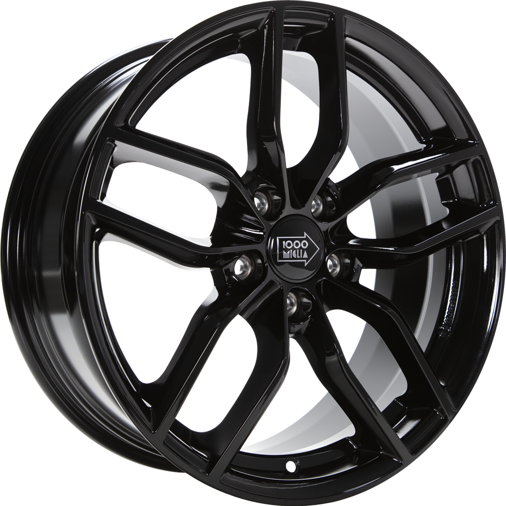 DIEWE MM039 gloss black 7.5x17 ET45 5x112 66.5