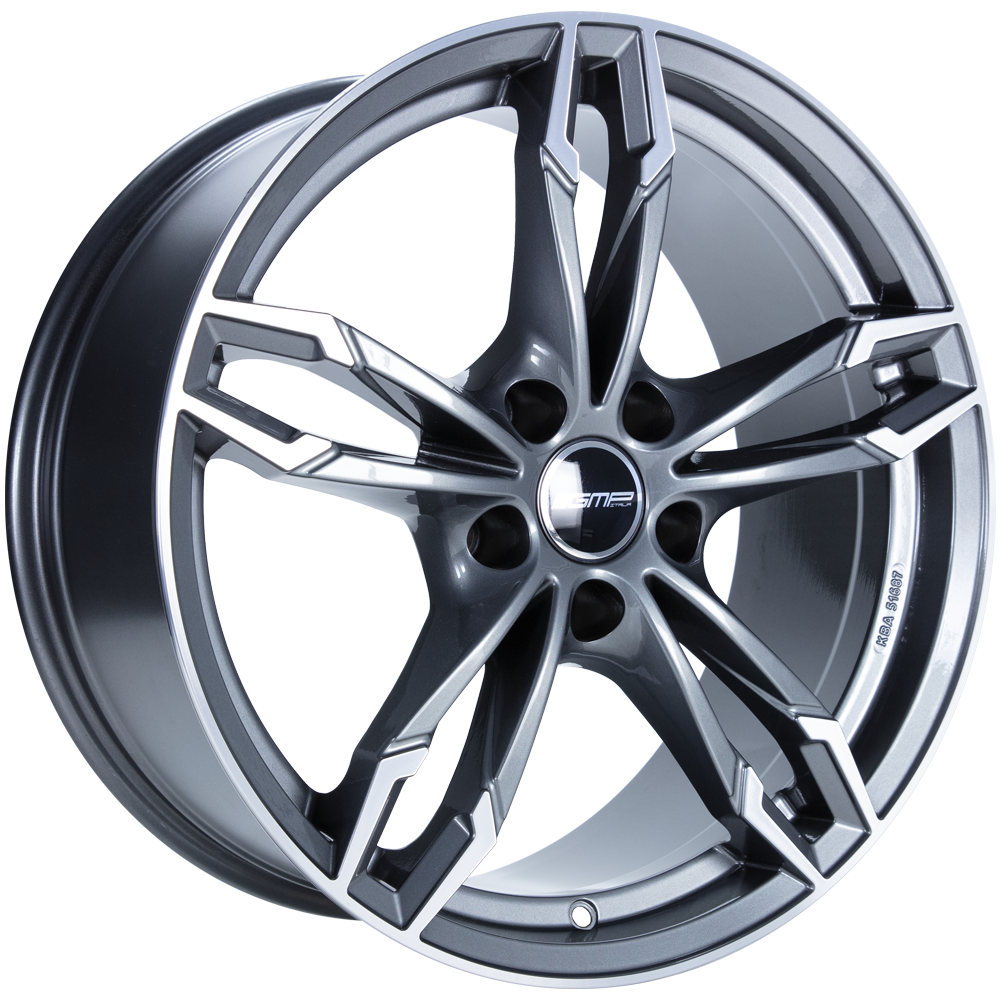 DIEWE Dea anthracite glossy 8.5x19 ET40 5x112 66.6