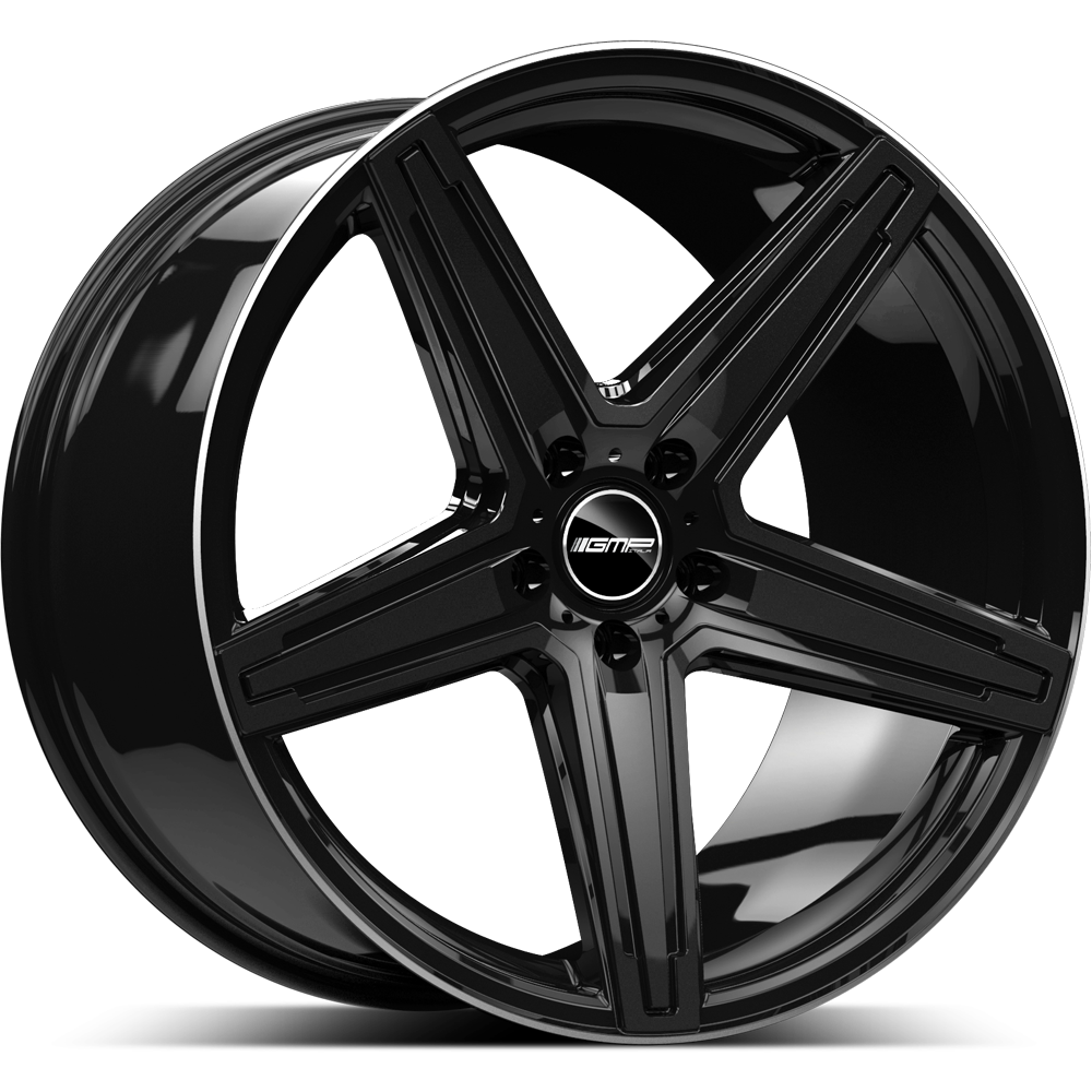 DIEWE MK1 black shiny diamond lip 9.0x21 ET40 5x108 63.4