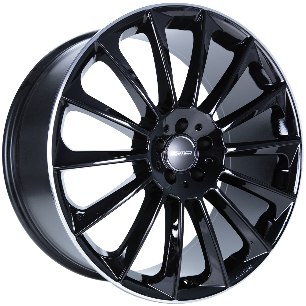 DIEWE Stellar black shiny diamond lip 8.5x20 ET45 5x112 66.6