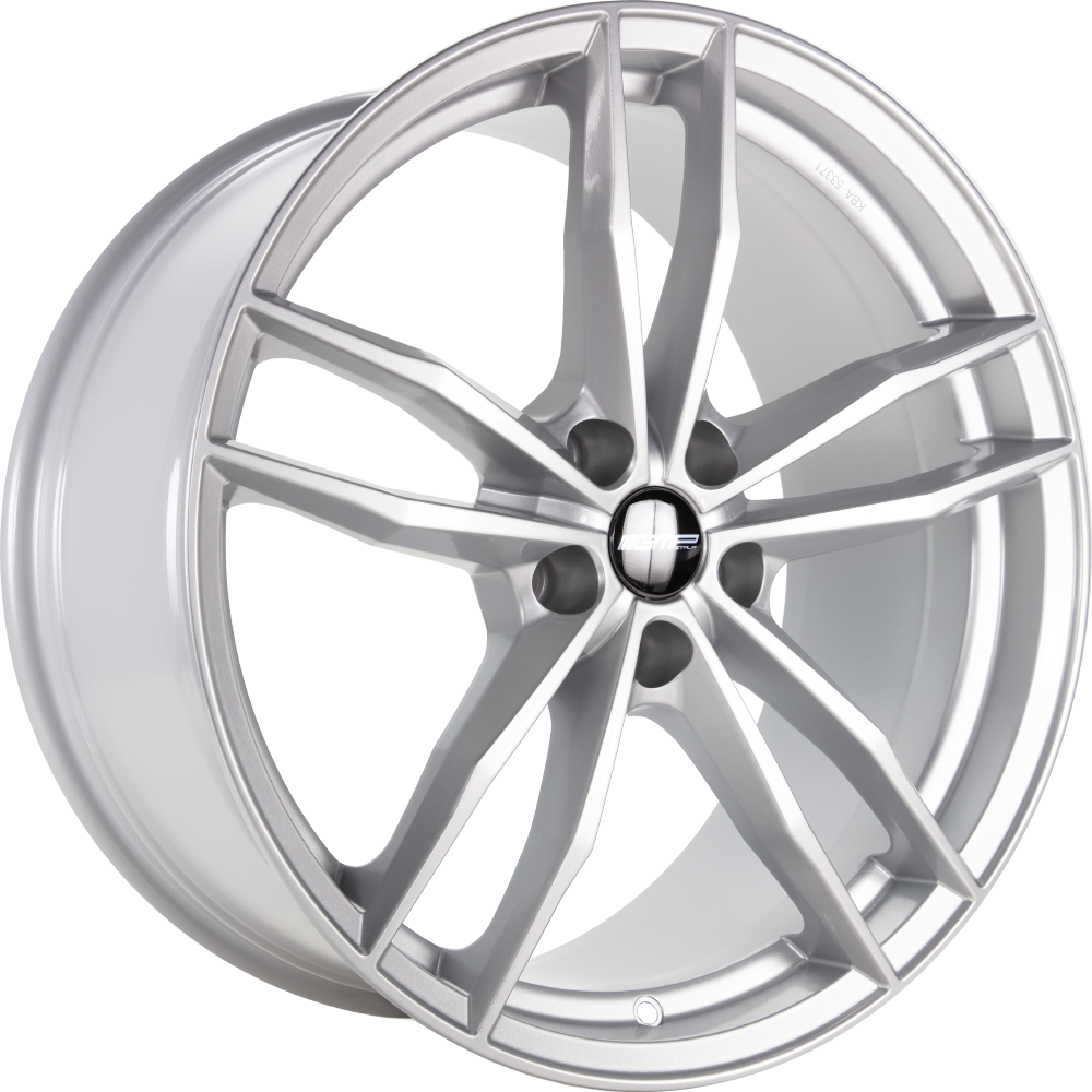 DIEWE Swan silver 8.5x20 ET25 5x120 72.6