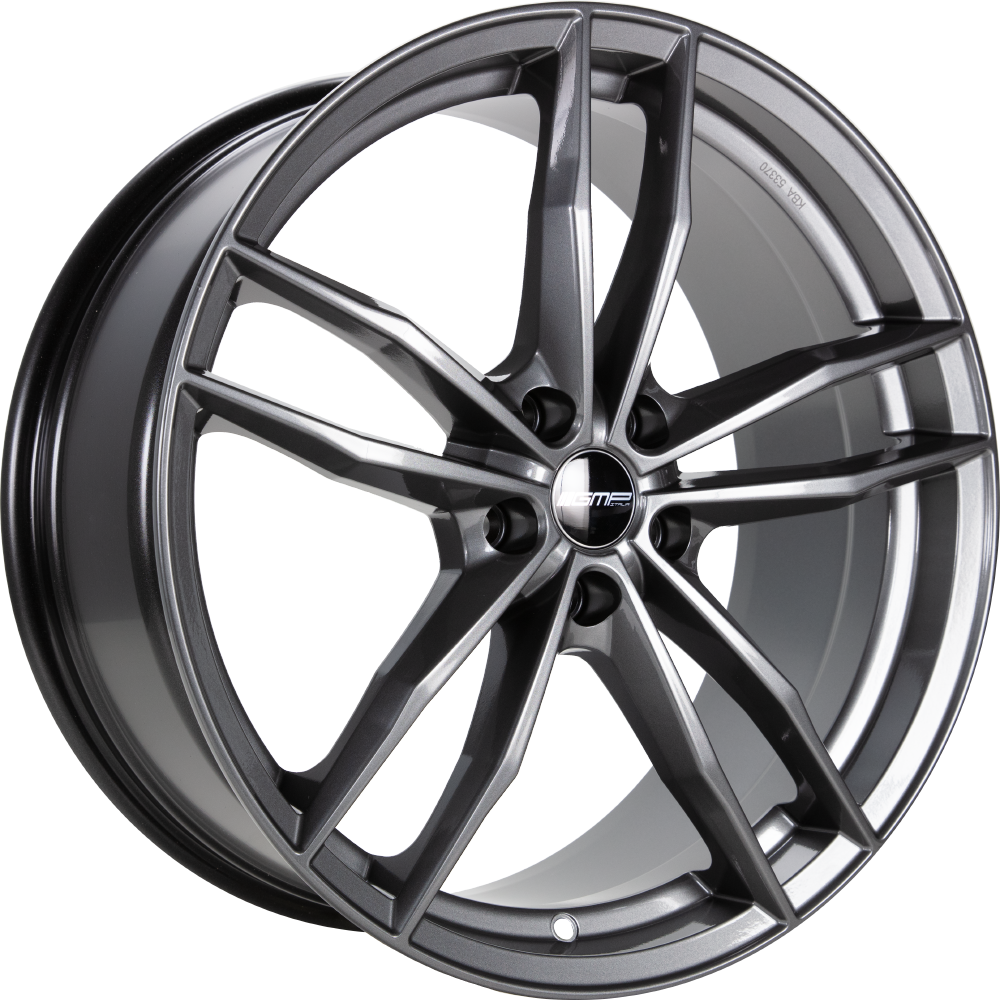 DIEWE Swan anthracite glossy 8.5x20 ET30 5x112 66.6