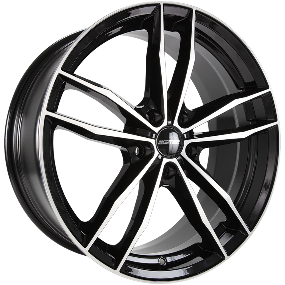 DIEWE Swan black diamond 9.0x19 ET44 5x120 72.6