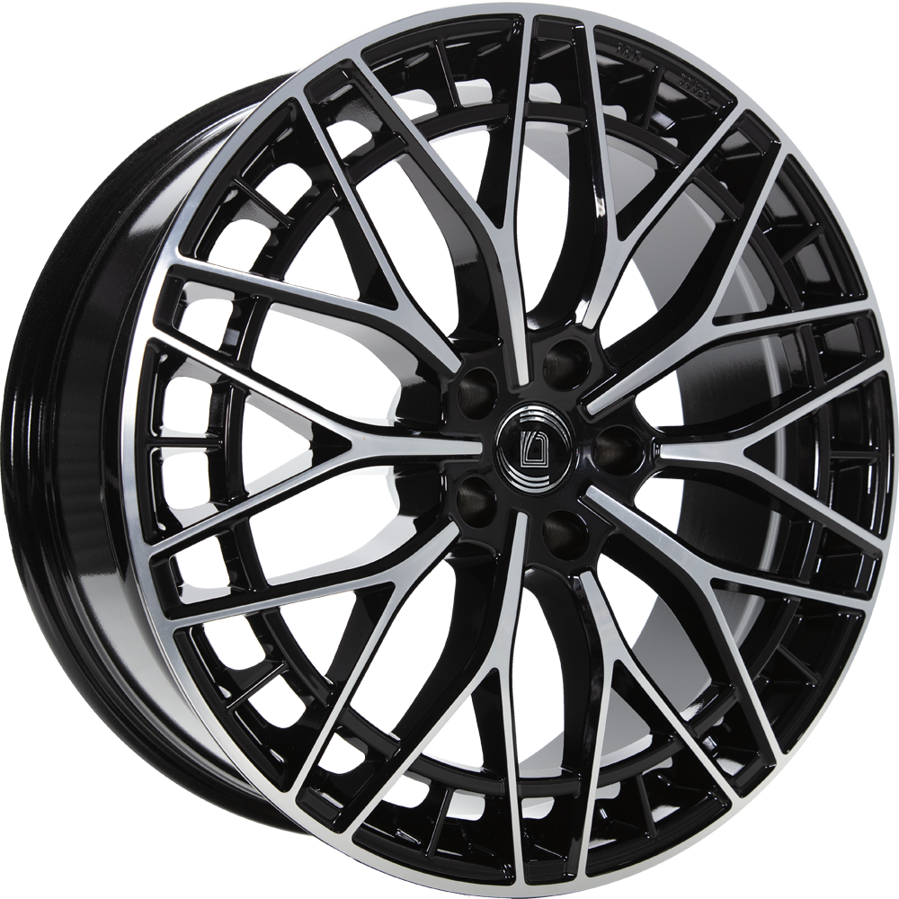 DIEWE AERO POWER gloss black polished 9.0x20 ET40 5x112 66.5