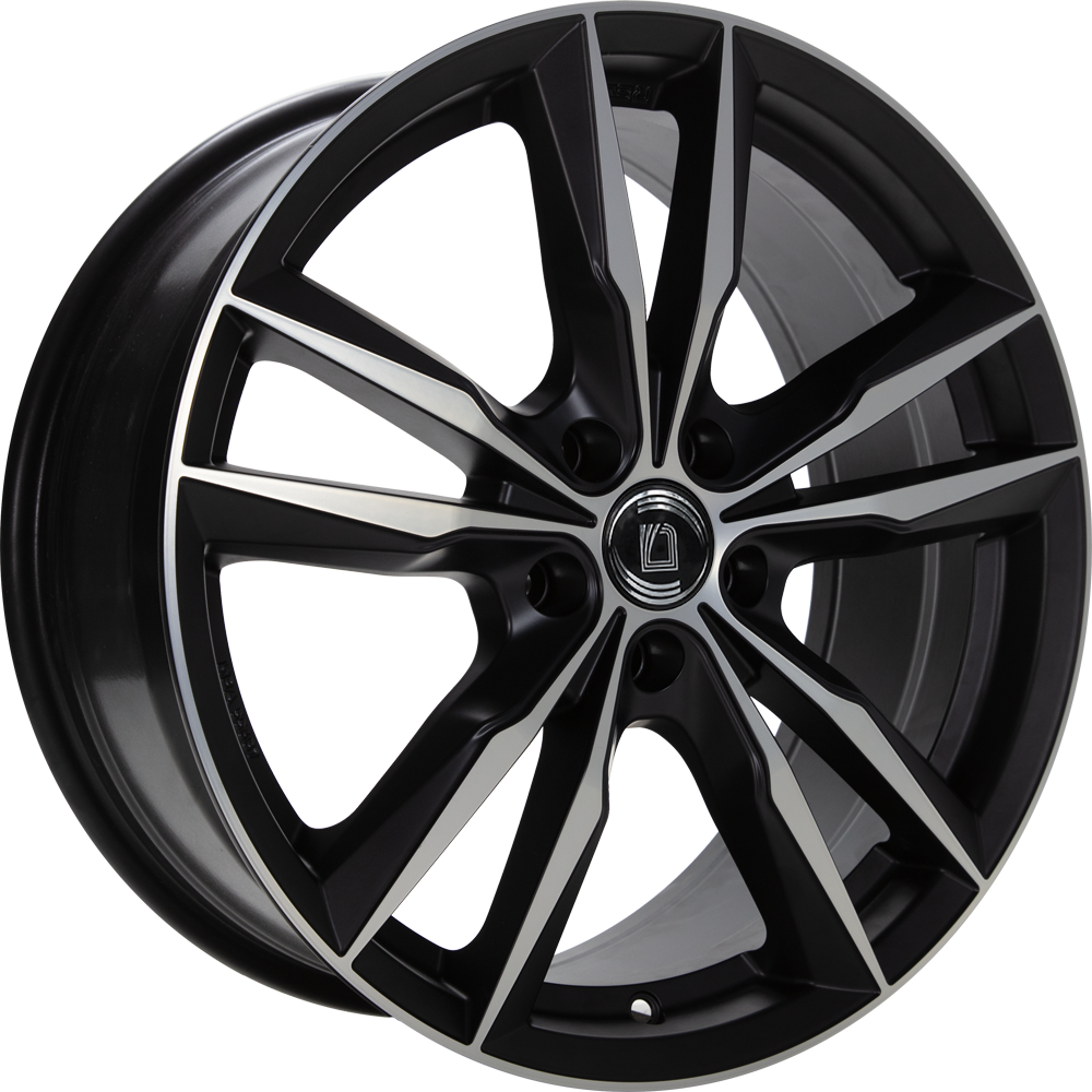 DIEWE FAST black matt polish 7.5x17 ET45 5x112 72.3