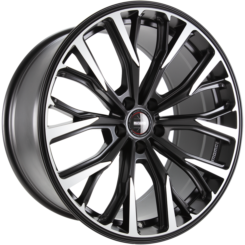 DIEWE RF02 black matt polish 10.0x20 ET40 5x112 66.6