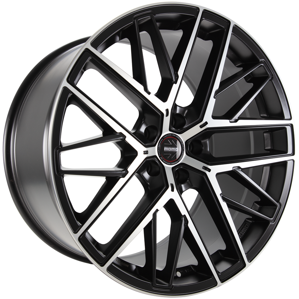DIEWE RFX01 black matt polish 9.0x21 ET40 5x108 63.4