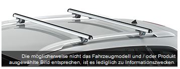 Dachträger-Satz Aluminium für Citroën Berlingo (mit Längsträger) (2008-)