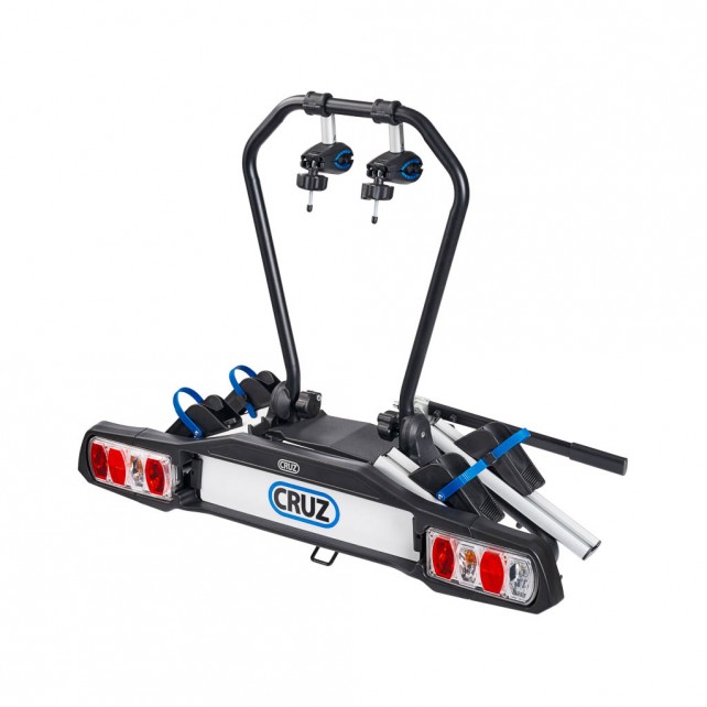 Portabiciclette per gancio di traino per 2, carico utile max. 15kg per biciclette