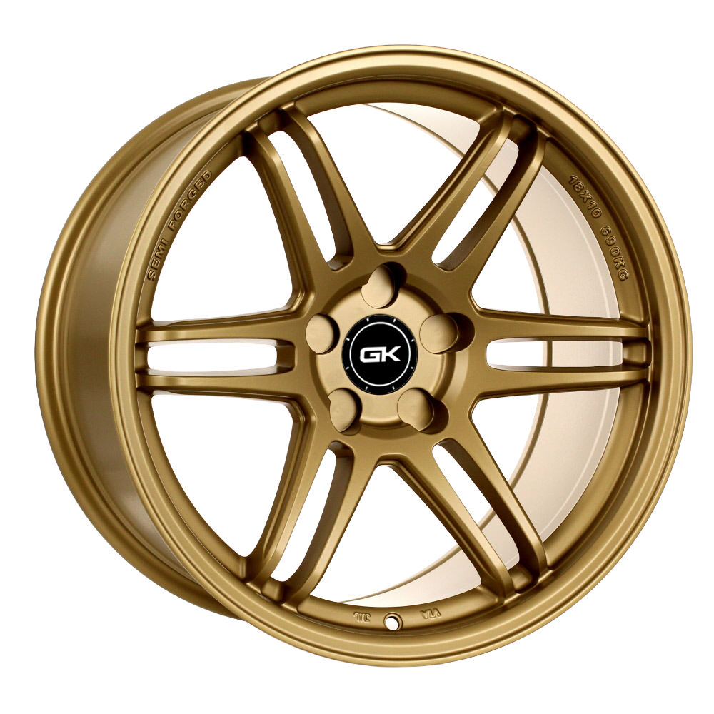 GK 715.FL MATT GOLD 8.0x18 76.1