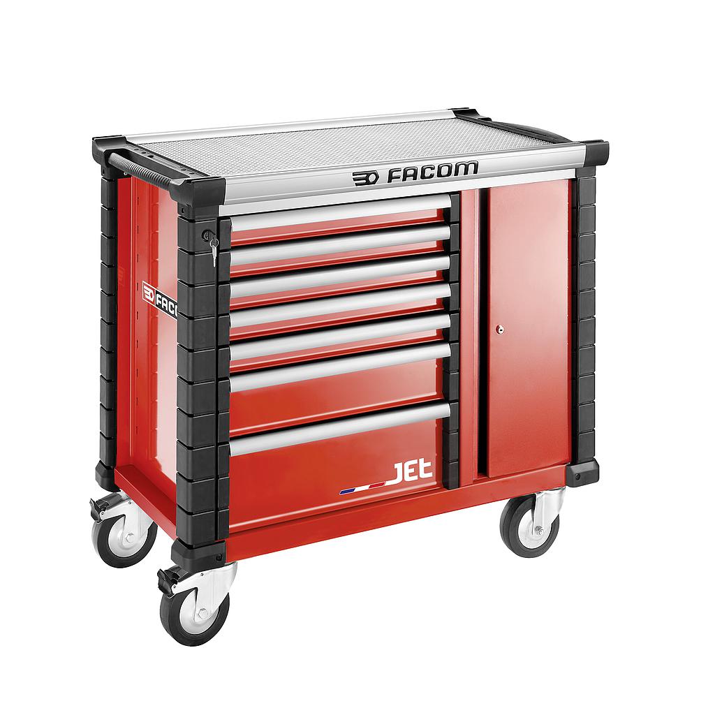 FACOM Mobile Werkbank 7 Schubladen, Rot