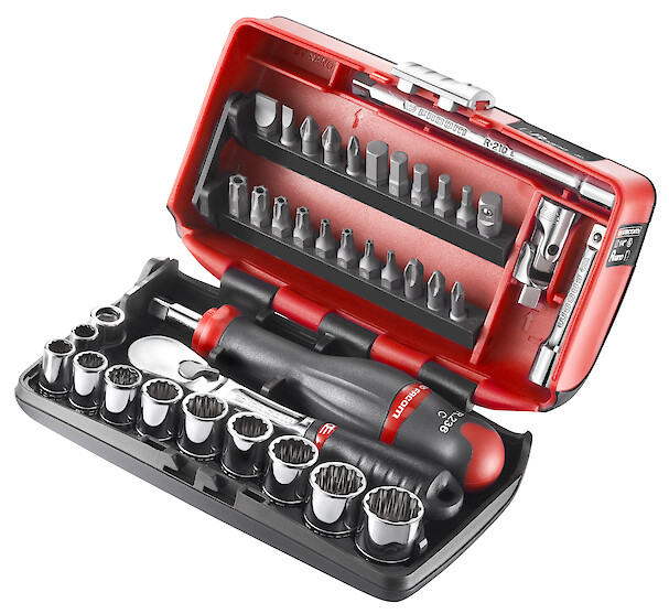 FACOM Steckschluessel-Set 1/4Z Zoll 38-Tl