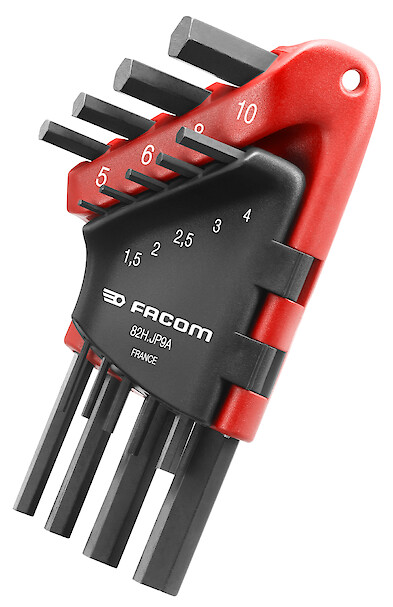 FACOM Stiftschluessel Kurz, Satz 9-Tlg