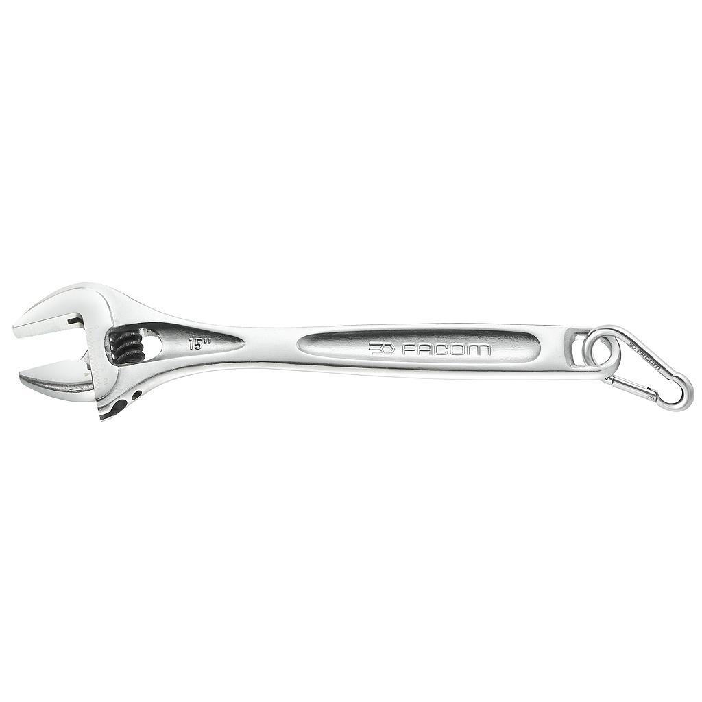 FACOM Cle A Molette Chromee 8'