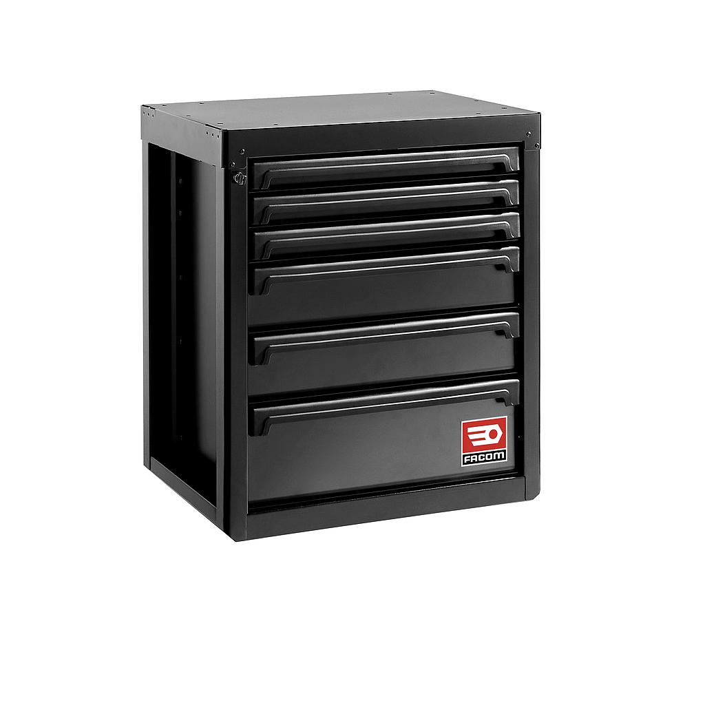 FACOM Rws2 - Meuble Bas 6 Tiroirs Noir