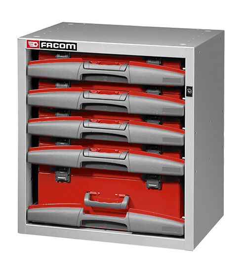 FACOM Caisson Haut Avec 5 Mallettes À Emporter