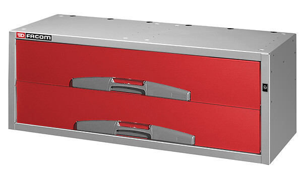 FACOM Large Caisson Bas Avec 2 Tiroirs