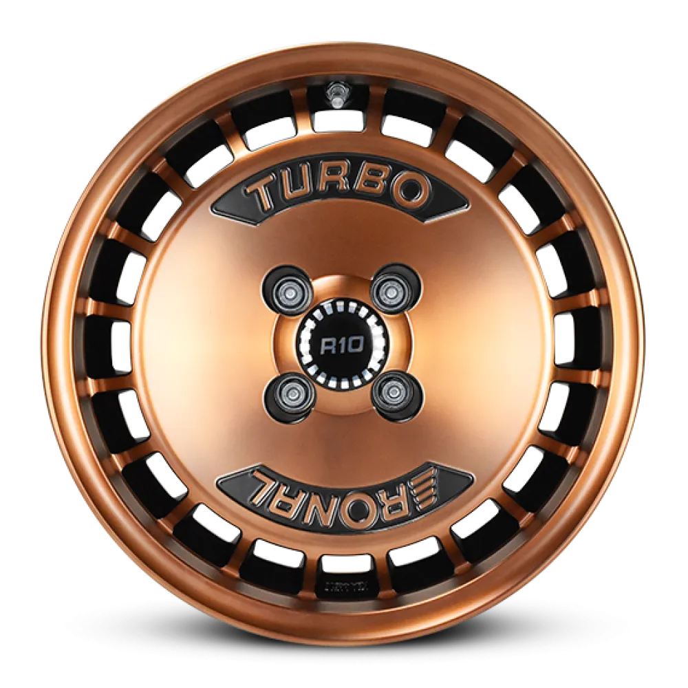 RONAL R10 TURBO COPPER MATT-FRONT DIAMOND CUT 7.0x15 ET28 4x100 68.0