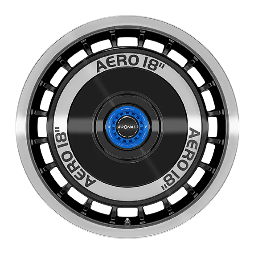 RONAL R50 REV-M BLACK-FRONT CUT 8.0x18 ET35 5x110 65.1