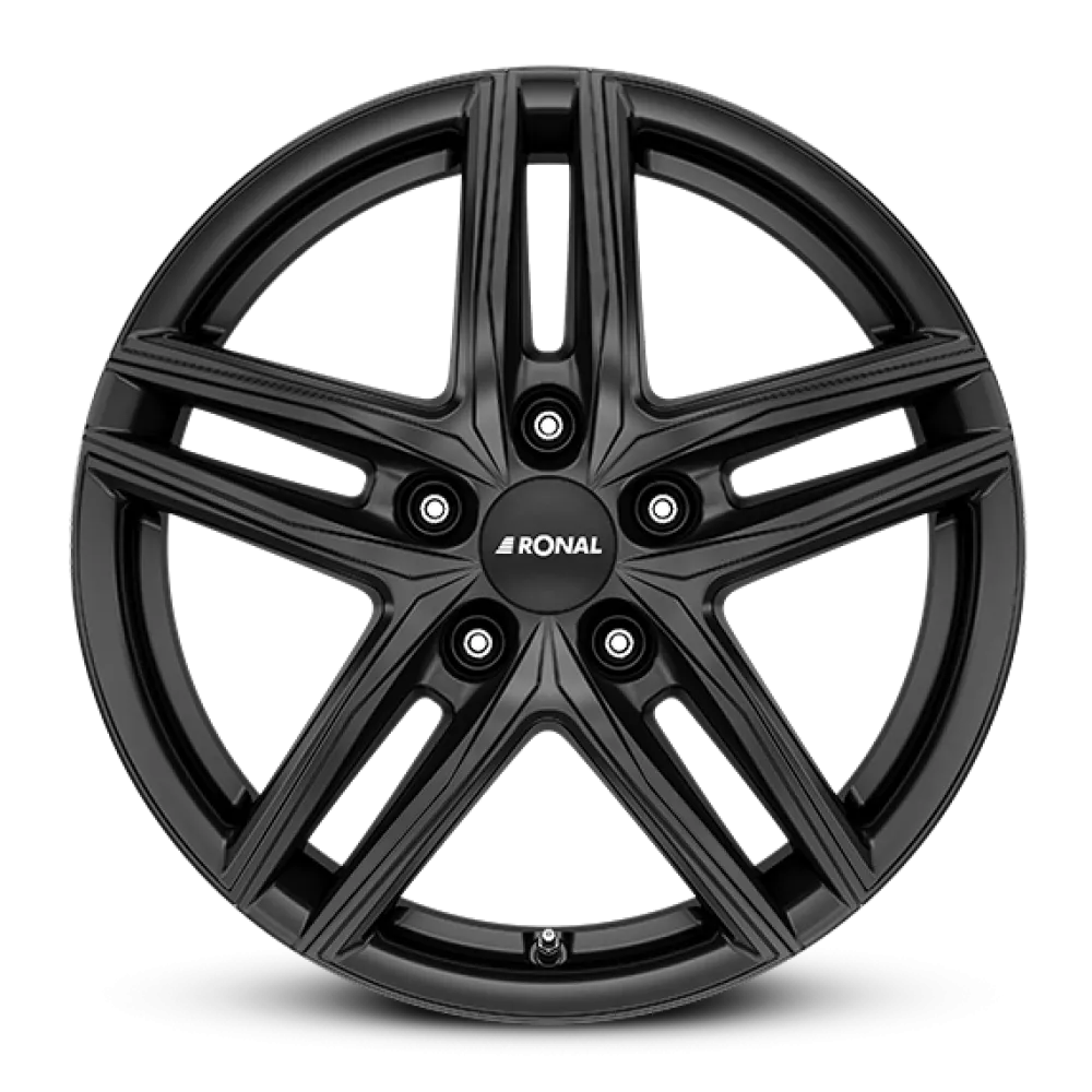 RONAL R65 JET BLACK-MATT 8.0x19 ET55 5x112 66.5