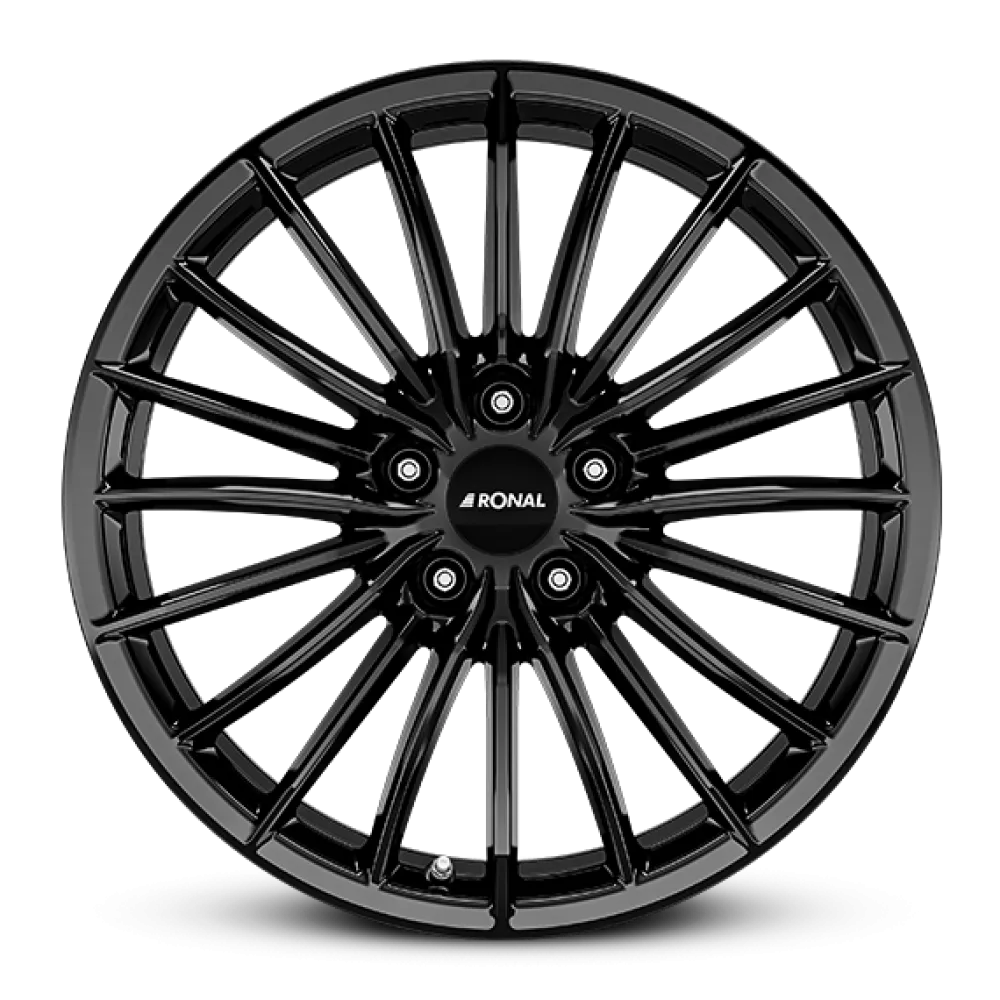 RONAL R68 JET BLACK 8.0x18 ET50 5x108 76.0 EAA