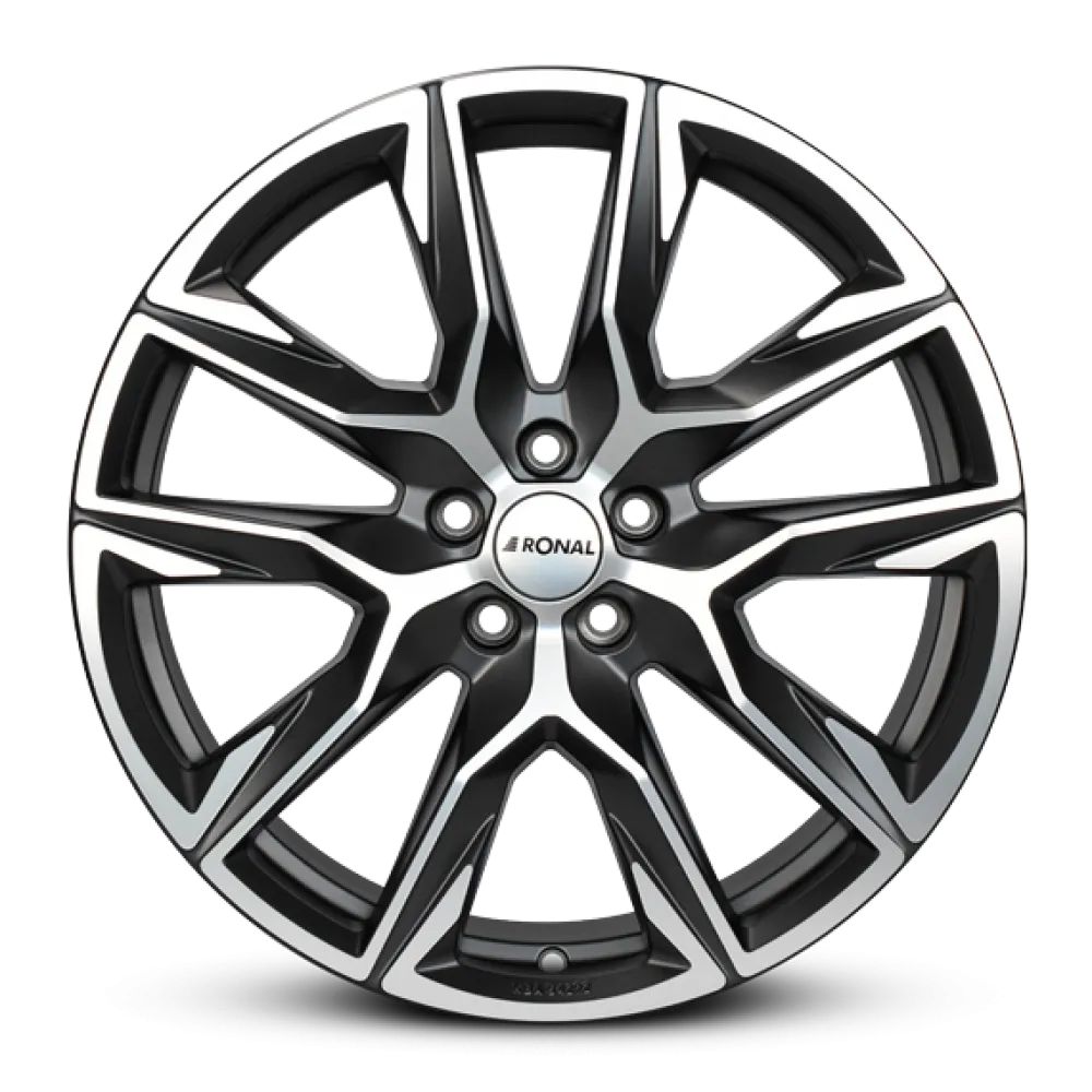 RONAL R71 ORBIT GREY-MATT-FRONT CUT 9.5x21 ET40 5x114.3 76.0