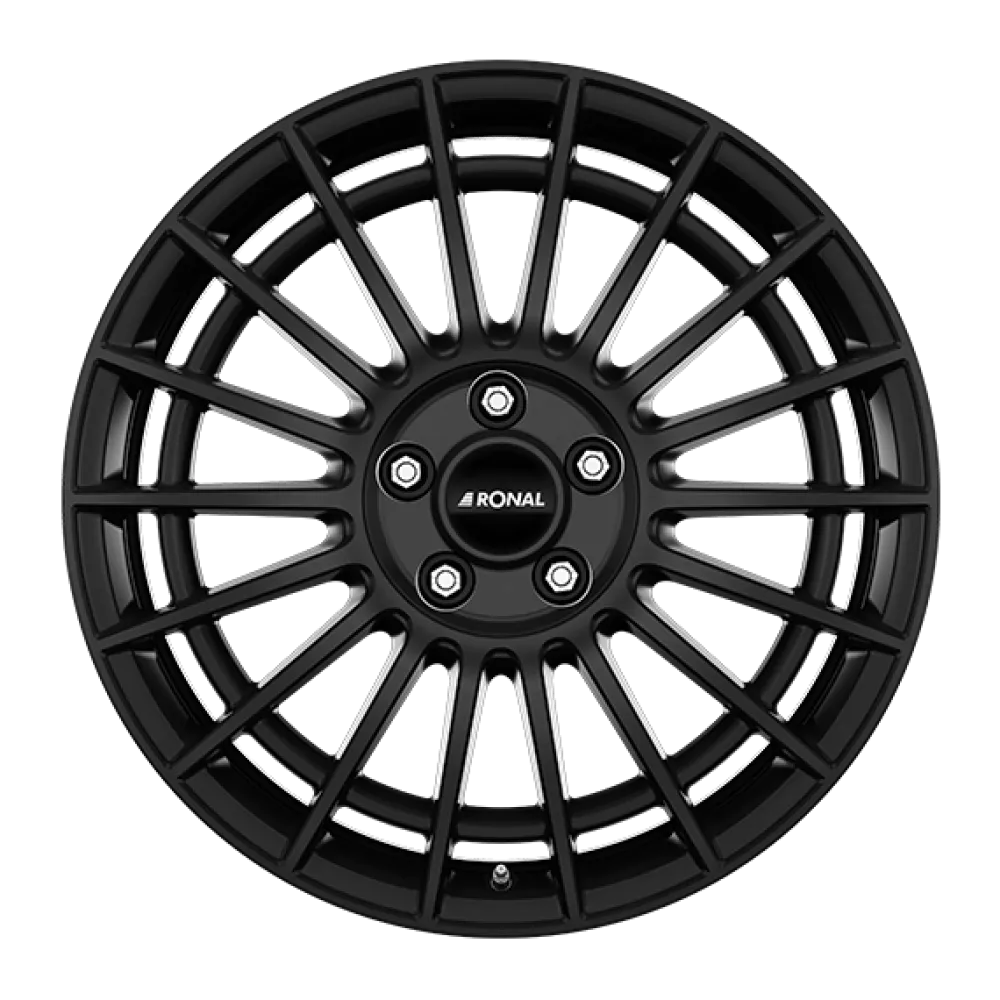 RONAL R73 JET BLACK MATT 7.5x18 ET50 4x100 68.0 EAB