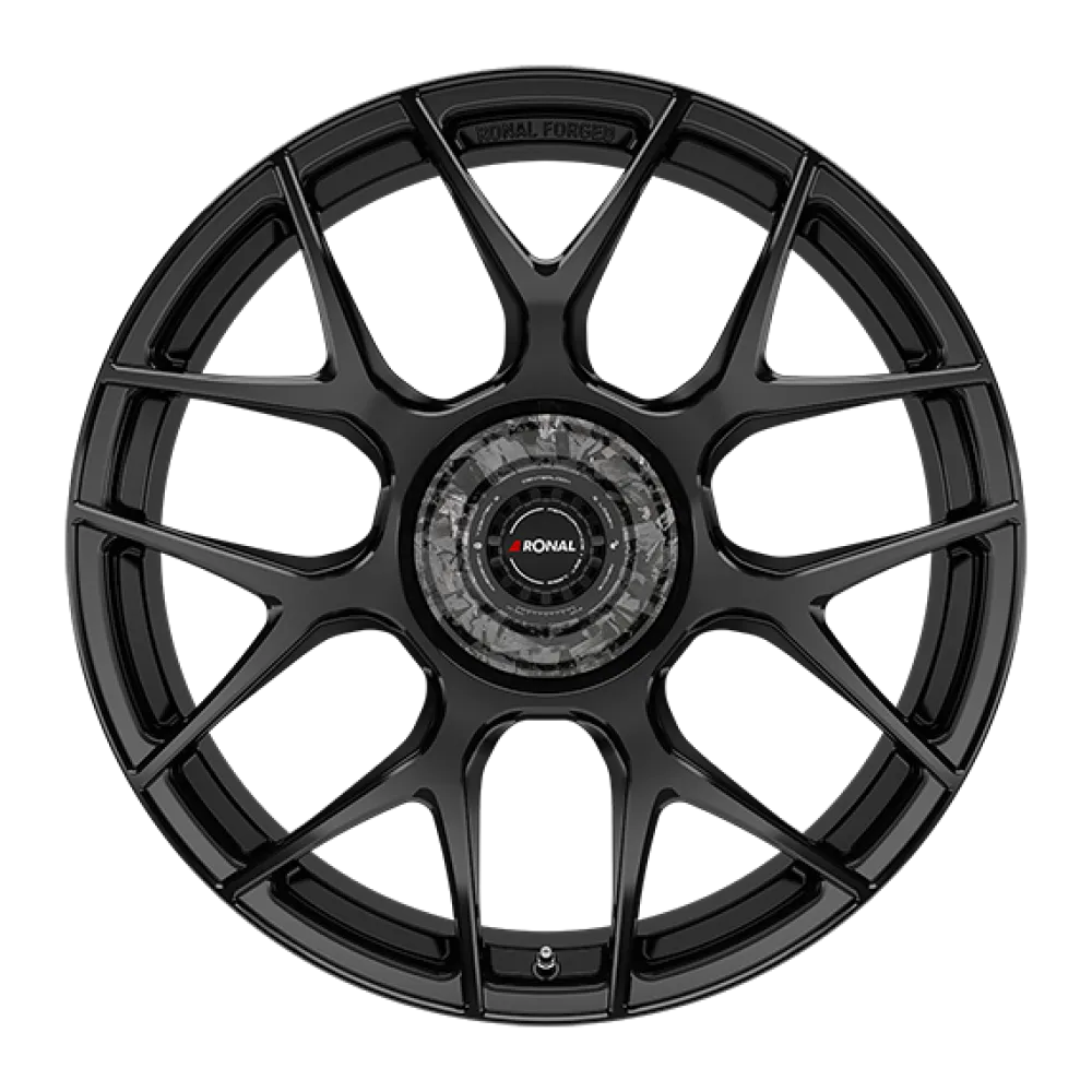 RONAL RF1 REV-FCRB JET BLACK-MATT 9.0x20 ET46 5x112 82.0