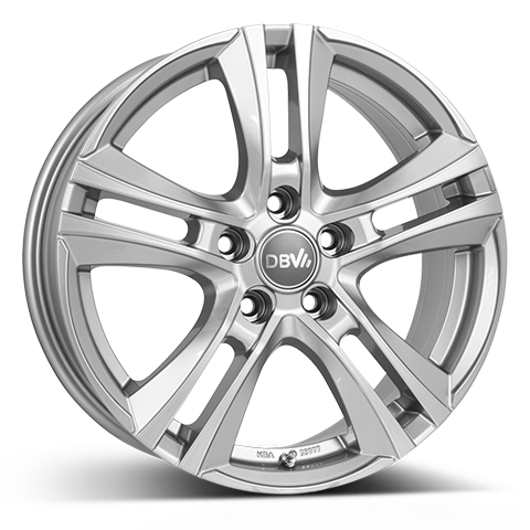 DBV Andorra II hyper silber 8.0x19 ET35 5x112 70.1