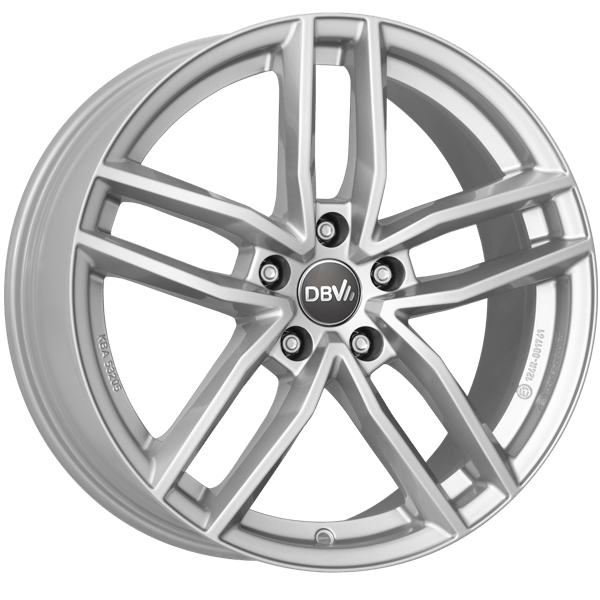DBV Andorra TR silver 8.0x18 ET39 5x112 66.6