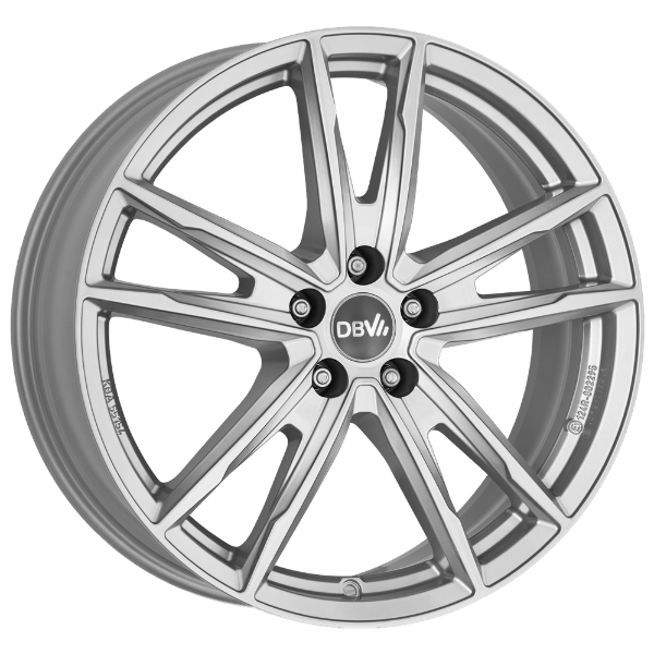 DBV Florida KF silver 8.0x19 ET49 5x112 57.1