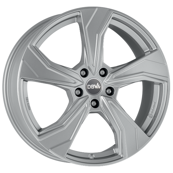 DBV Venezia KB silver 7.5x18 ET25 5x112 66.6