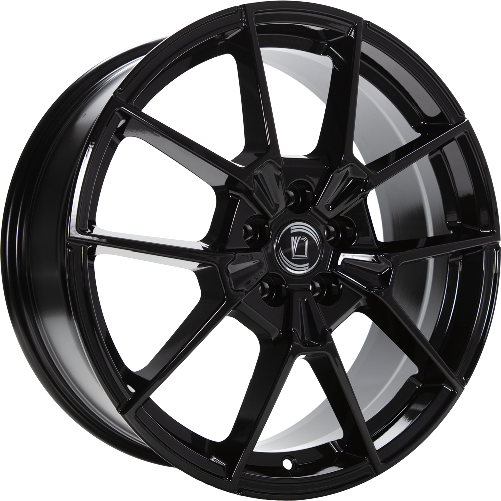DIEWE NEVE black glossy 10.0x20 ET46 5x112 66.6