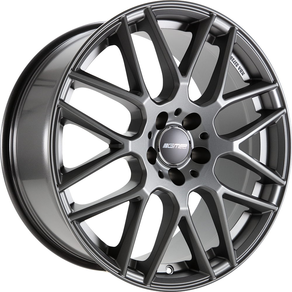 DIEWE Berghem anthracite matt 9.5x20 ET50 5x130 84.1