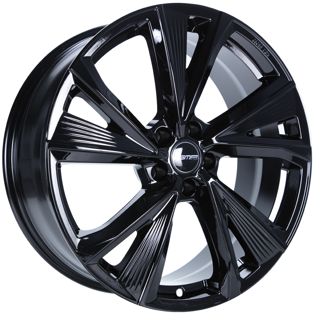 DIEWE Evento glossy black 7.5x19 ET50 5x114.3 67.1