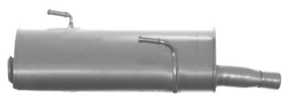 Auspufftopf 206 2,0 16V hinten