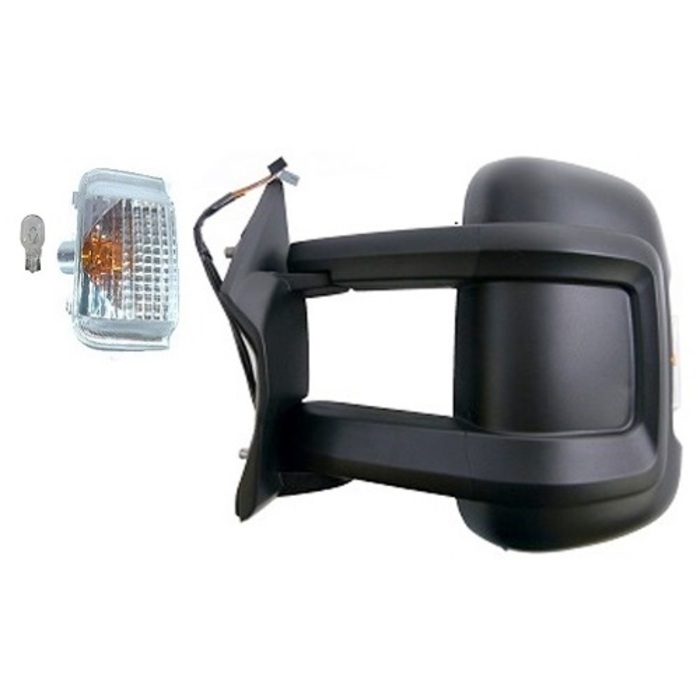 Aussenspiegel links elek.verstellbar Temp (langer Spiegelarm) 16W Blinker