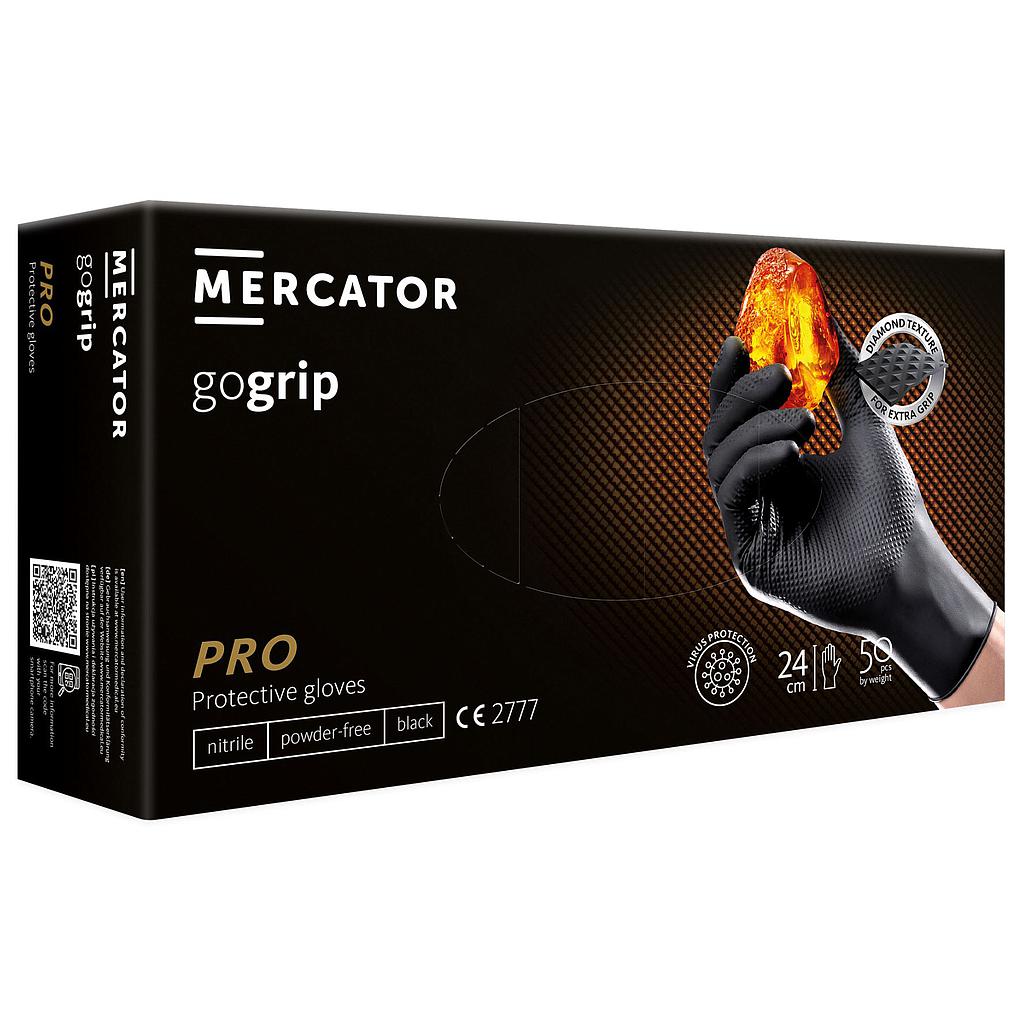 Mercator GoGrip Handschuhe black M (50x)
