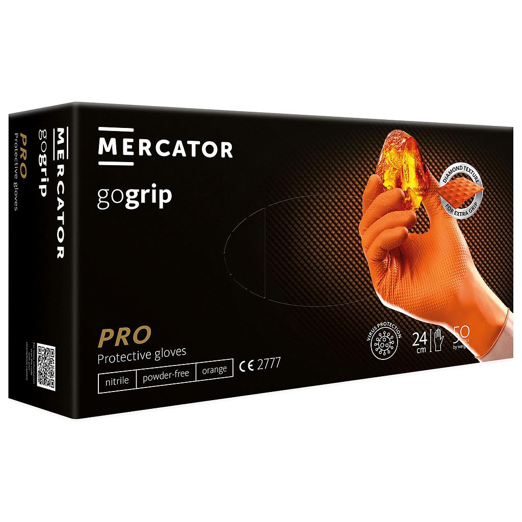 Mercator GoGrip Handschuhe orange M (50x)
