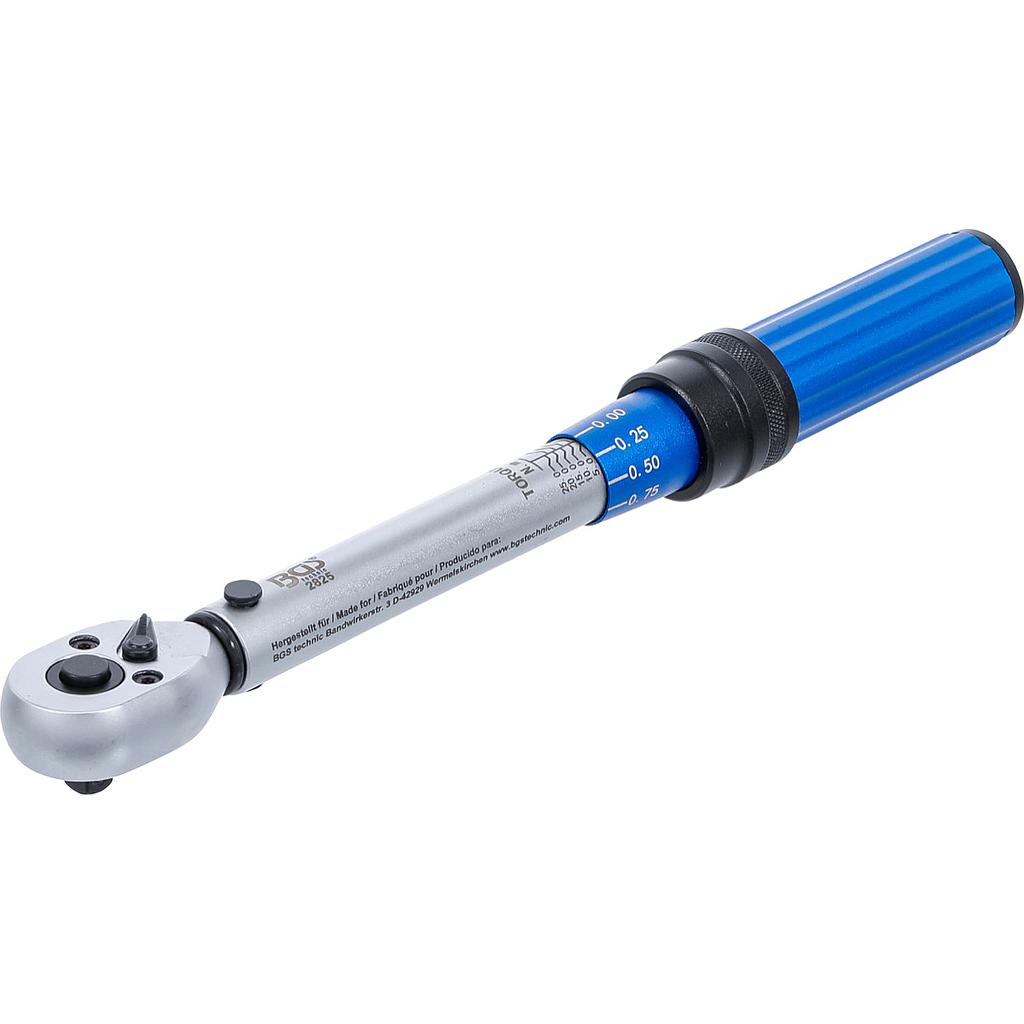 Drehmomentschlüssel | Abtrieb Außenvierkant 6,3 mm (1/4