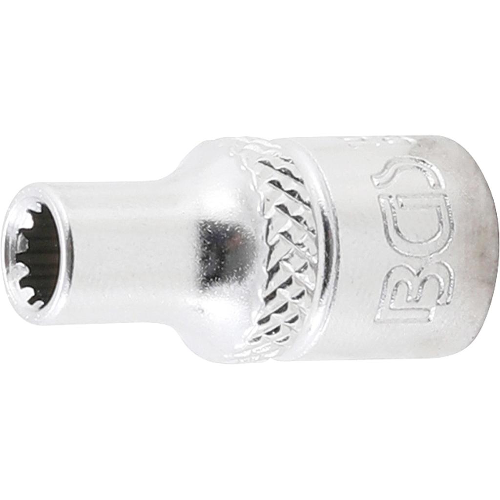 Steckschlüssel-Einsatz Gear Lock | Antrieb Innenvierkant 6,3 mm (1/4&quot;) | SW 4,5 mm
