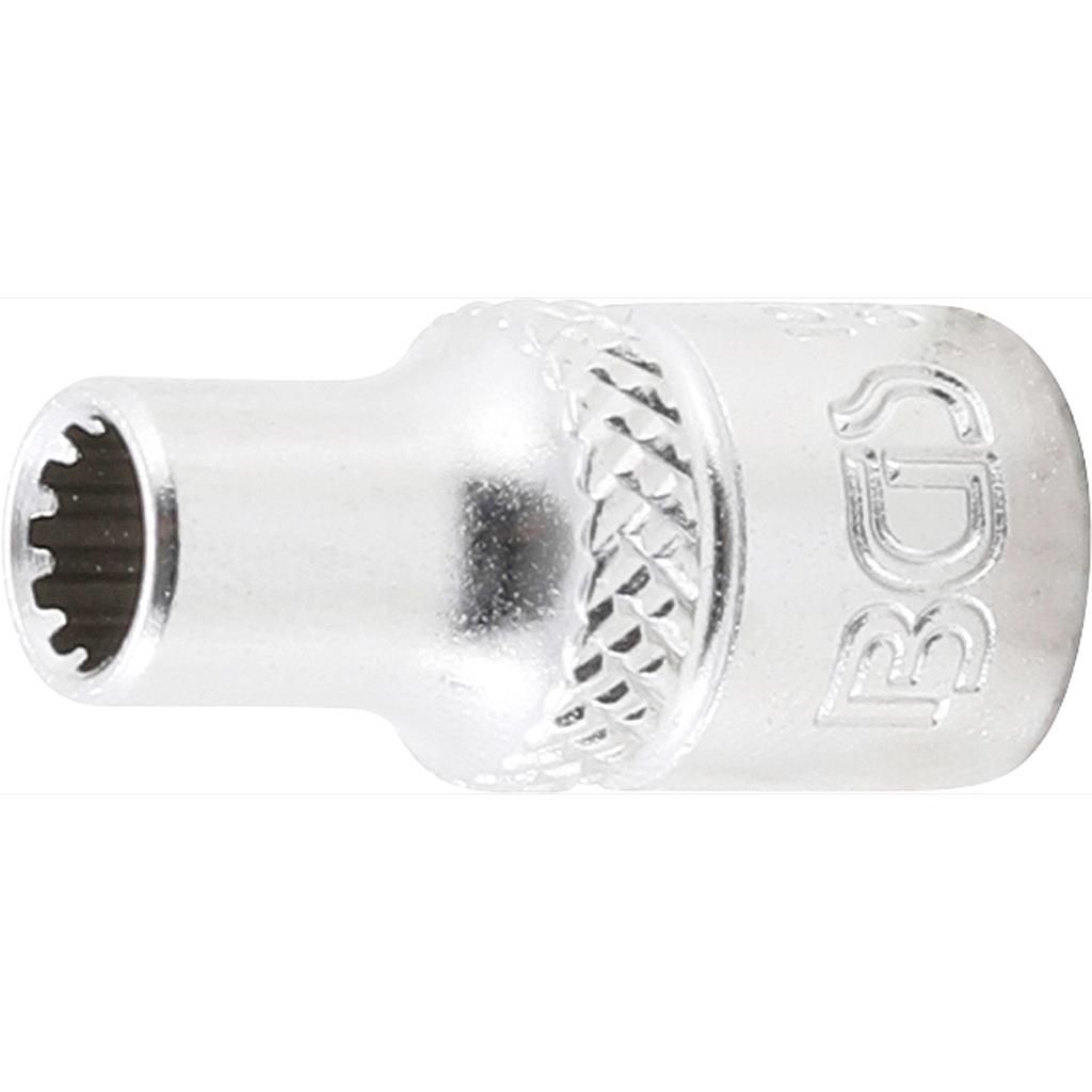 Steckschlüssel-Einsatz Gear Lock | Antrieb Innenvierkant 6,3 mm (1/4&quot;) | SW 5 mm