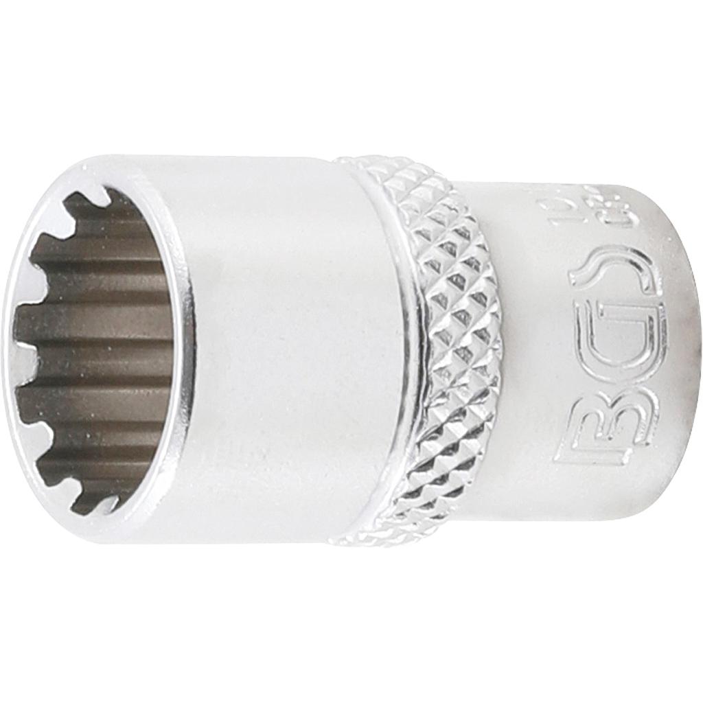 Steckschlüssel-Einsatz Gear Lock | Antrieb Innenvierkant 6,3 mm (1/4&quot;) | SW 11 mm