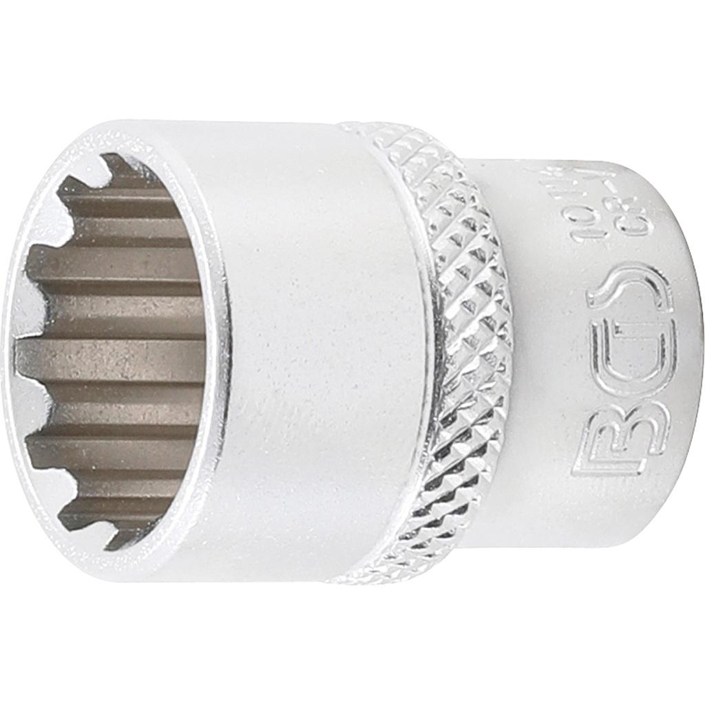 Steckschlüssel-Einsatz Gear Lock | Antrieb Innenvierkant 6,3 mm (1/4&quot;) | SW 14 mm