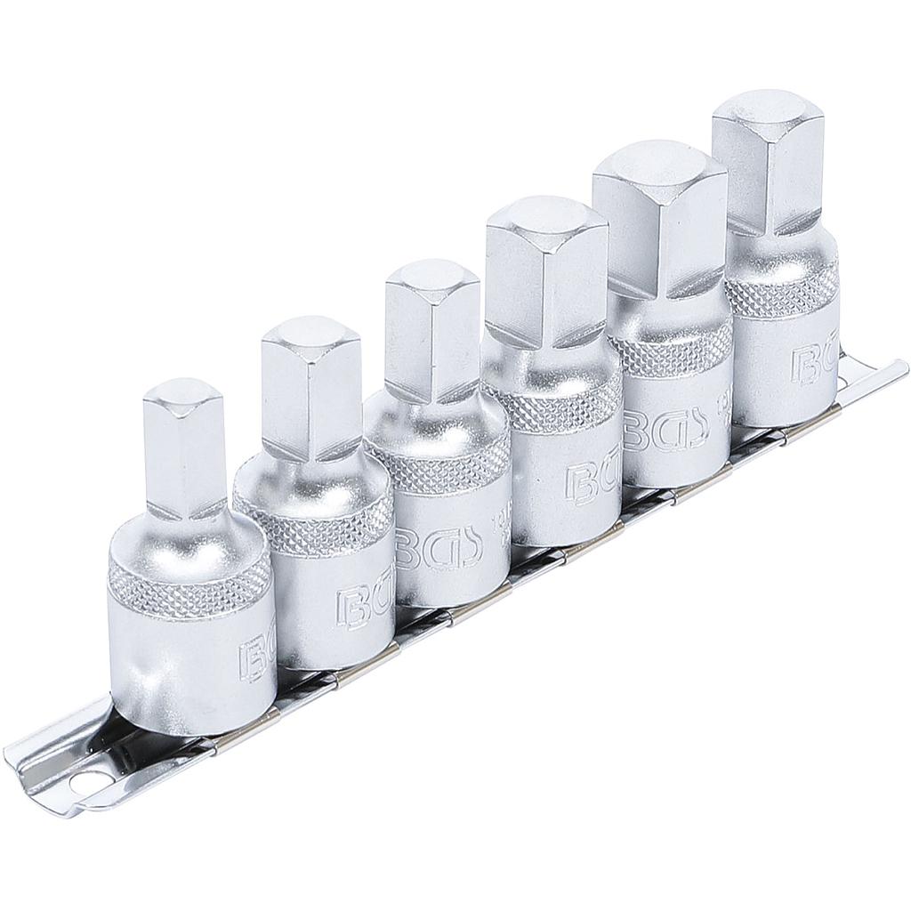 Öldienstschlüssel-Satz | Antrieb Innenvierkant 12,5 mm (1/2&quot;) | Abtrieb Innenvierkant | 6-tlg.